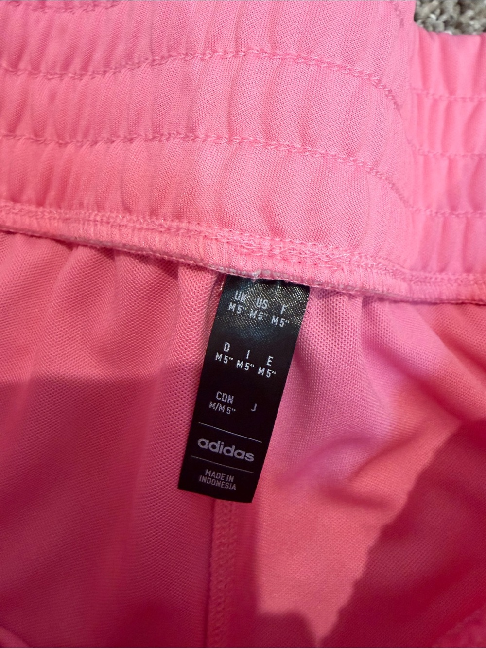 adidas Pink Women's Athletic Shorts - Picture 3 of 5